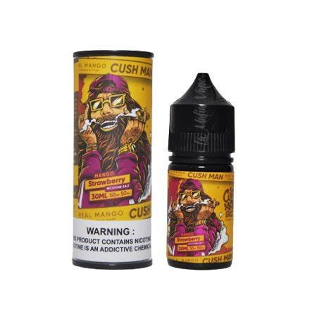 NicSalt Nasty Cush Man Mango Strawberry Low Mint 30ml 35mg VapeLandBR