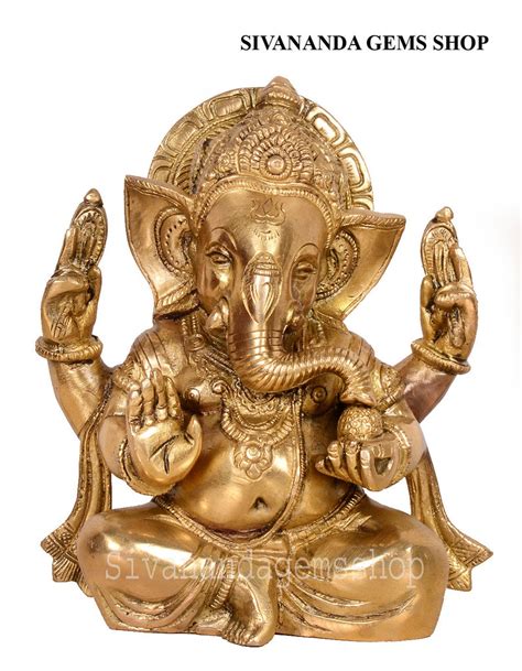 Statue De Ganesh Statue Du Seigneur Ganesha Statue De Etsy France