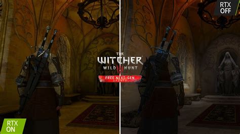 The Witcher Next Gen Raytracing On Vs Off Rtx K Youtube