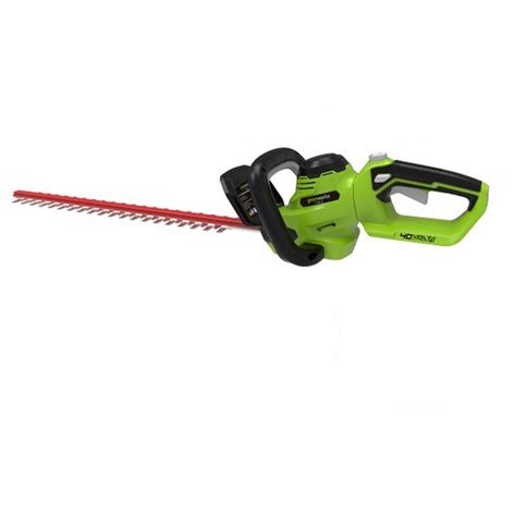 Greenworks G Ht Cordless V Hedge Trimmer Cm In Bare Unit