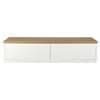 Meuble TV 2 Portes Blanc L180 Austral Maisons Du Monde