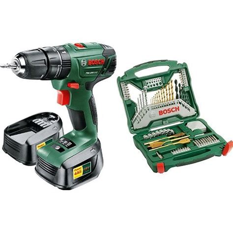 Bosch Psb 1800 Li 2 Cordless Combi Drill With Two 18 V Lithium Ion