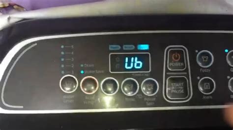 What Does Ub Code Mean And How To Fix It On Samsung Washer