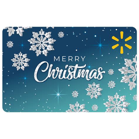 Holiday Twinkling Snow Walmart Gift Card - Walmart.com