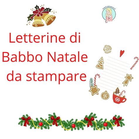 Letterina Babbo Natale Maestraemamma Parliamo Di Figli E Scuola