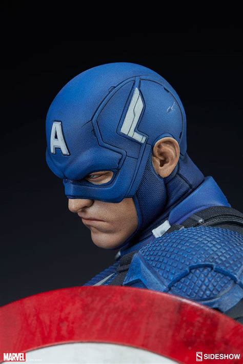 Marvel Captain America Premium Format Figure By Sideshow Collectibles