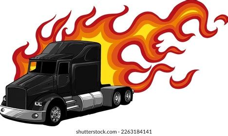 Flame Semi Stock Photos - 2,346 Images | Shutterstock