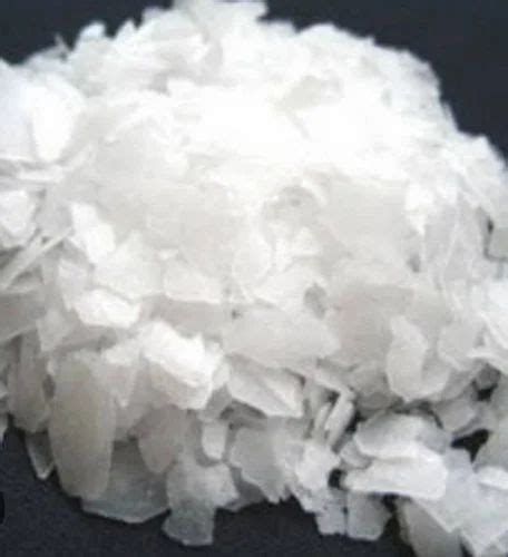 White Magnesium Chloride Flakes Purity Packaging Size Kgs At