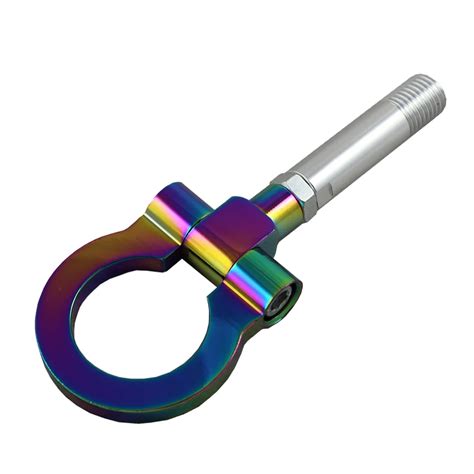 Xpower NEO CHROME RACING TOW TOWING HOOK SCREW ALUMINUM T2 FOR MAZDA 2