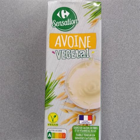 Carrefour Sensation Avoine Vegetal Reviews Abillion