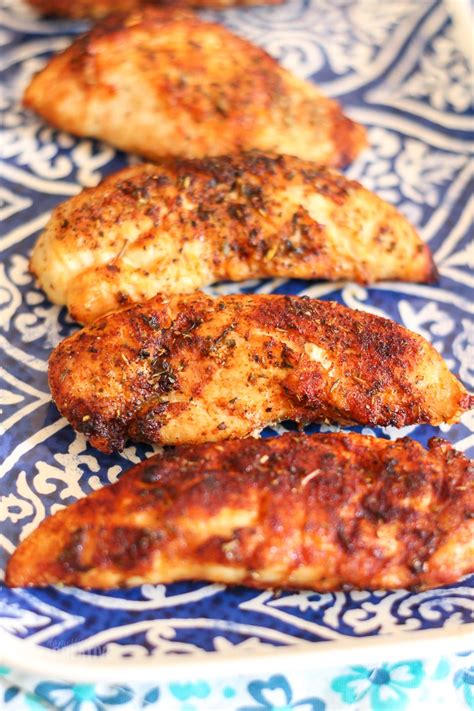 Naked Chicken Tenders Air Fryer Recipe Domestically Creative