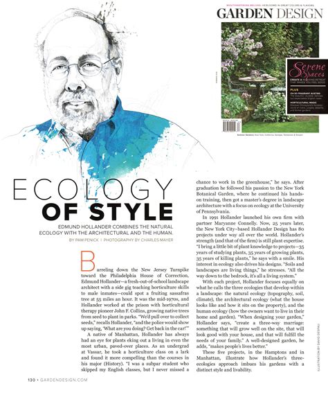 Garden Design Interviews Ed Hollander | Hollander Design