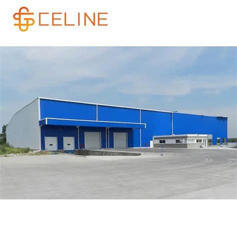 China Low Cost Prefab Light Metal H Beam Frame Building Workship