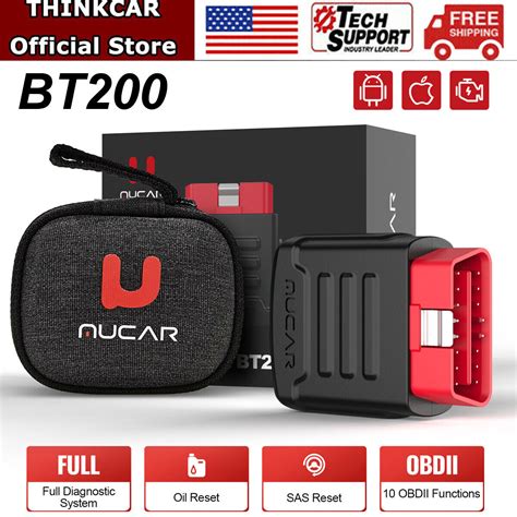 Mucar Bt Obd Bluetooth Adapter Car Scanner All System Diagnostic