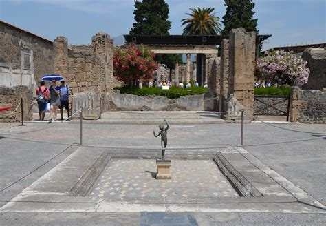 The Atrium Of The House Of The Faun In Pompeii Illustration World