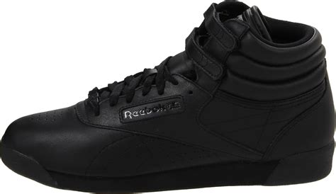 Reebok Women's Always Classic FREESTYLE HI TOP Black shoes J92633