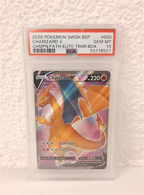 Pokemon Charizard V Psa Swsh Eng Kaufen Auf Ricardo