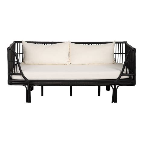 Sherlyn Black Rattan Daybeds Found Rentals