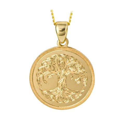 Gouden Graveerhanger Levensboom Love Token Zilver Nl Juwelier