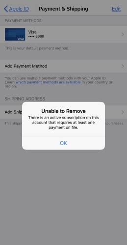 How To Remove Payment Method From Iphone Updated