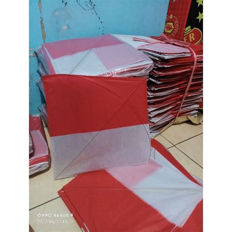 Jual Isi Pcs Layangan Sukoy Merah Putih Bendera Indonesia Asli Jawa