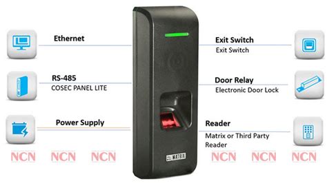 Matrix COSEC PATH Efficient Contactless Secure Access Control Device