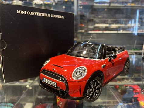 MINI CONVERTIBLE COOPER S Red 1/18