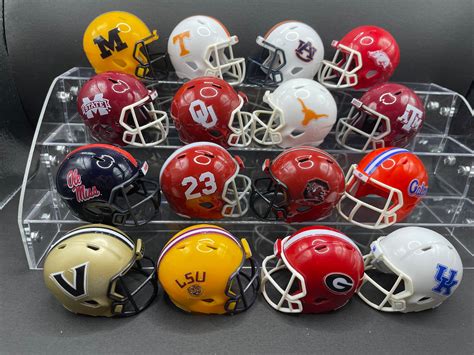 All College Football Helmets