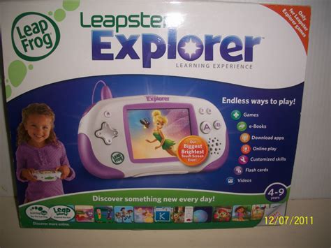 Handheld Game Leap Frog Leapster Explorer Battery Charger Carry Case Mr