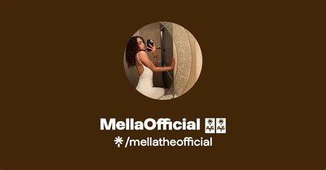 Mellaofficial 📲🍃 Instagram Facebook Tiktok Linktree