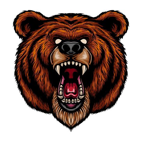 Scary Bear Drawing