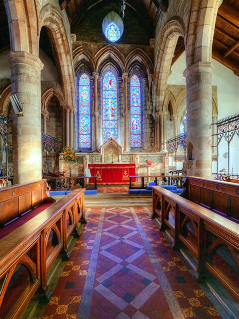 Sanctuary Altar And East Window St David Dixon Geograph