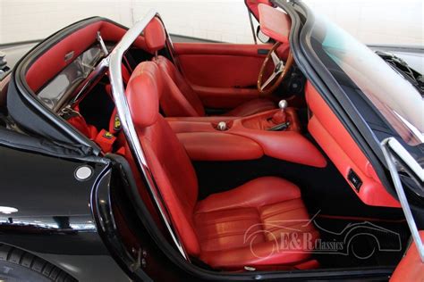 TVR Chimaera 500 1995 black with red interior