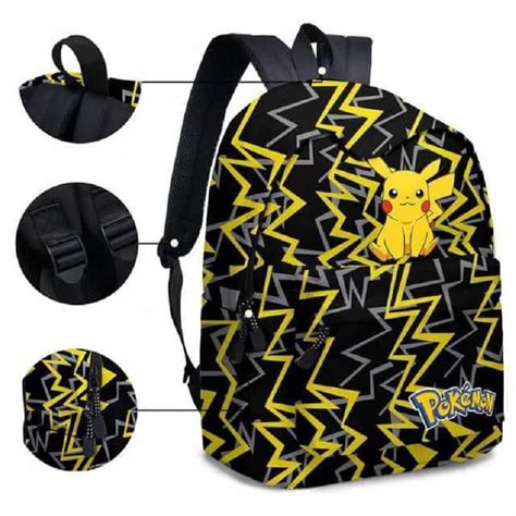 Mochila Pok Mon Pikachu Tienda Pokemon