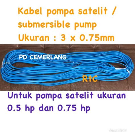 Jual Kabel Pompa Satelit Kabel Pompa Submersible Satelit Pump Meter