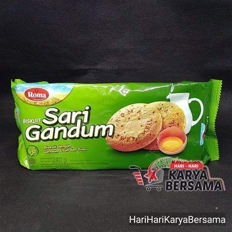 Jual Biskuit Roma Sari Gandum Gr Shopee Indonesia