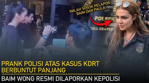 Baim Wong Dan Paula Resmi Dipolisikan Buntut Prank Laporan Kasus Kdrt