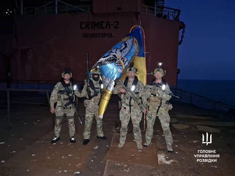 Video Ukraine Special Forces Reclaim Offshore Boika Towers