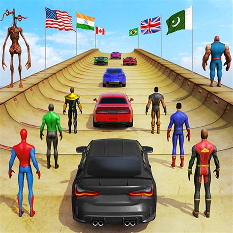 GT Car Stunt Racing Games Car Stunt Driving Simulator Games Free