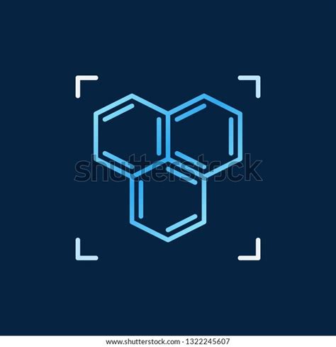 Chemical Structure Formula Vector Colored Outline Stock Vector Royalty Free 1322245607