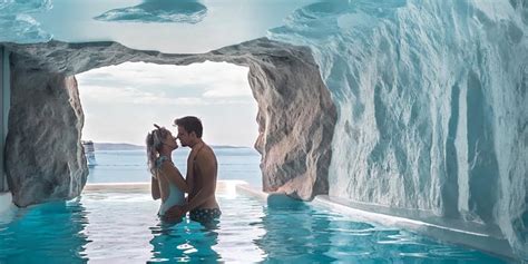 Mykonos Resort Cave Infinity Pool | POPSUGAR Smart Living