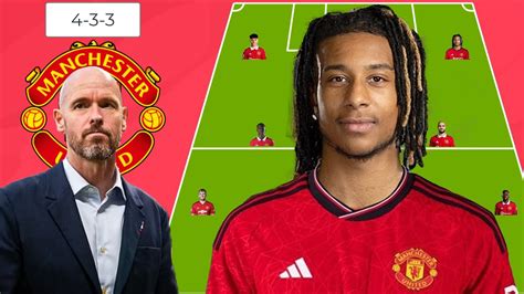 How Manchester United Will Lineup With Micheal Olise In January