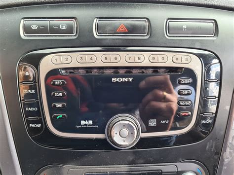 Radio Sony Dab Mp Ford Mondeo Mk S Max Focus Mk