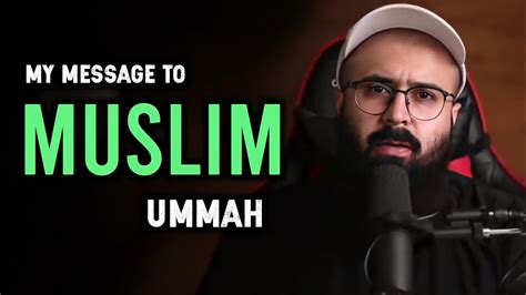 My Message To Muslim Ummah By Tuaha Ibn Jalil Emotional Bayan YouTube