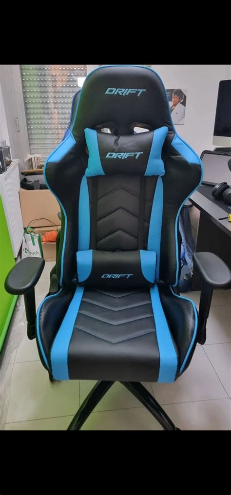 Drift Dr Silla Gaming Negra Azul Pccomponentes