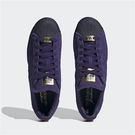 Adidas Superstar Adv X Kader Shoes Purple Adidas Kw