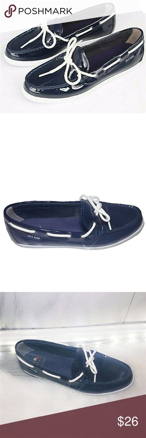 Cole Haan Boat Shoes Navy Blue Nantucket Size 85 Boat Shoes Cole Haan Shoes Shoes