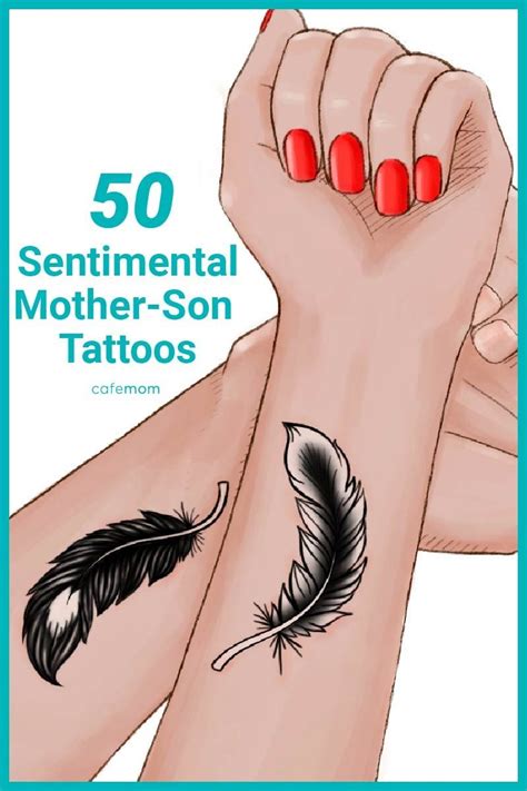 50 Sentimental Mother Son Tattoos For Some Mother Son Tattoo Inspiration Take A Look At These