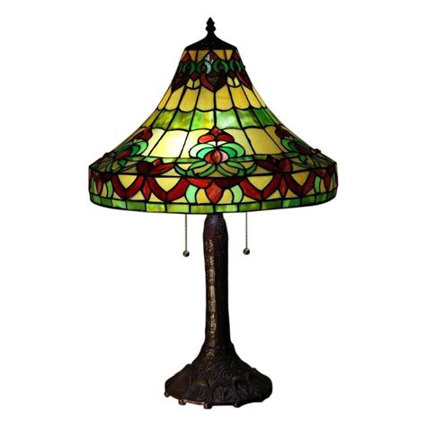 Gretchen 26 In Bronze Tiffany Style Table Lamp With Multi Color Shade 1667bb139aaa The Home Depot