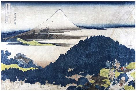 Japanese Woodblock Print Hokusai